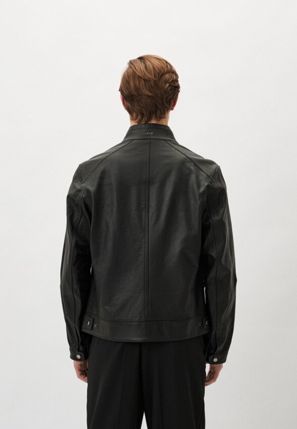 Куртка кожаная Boss