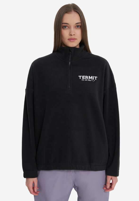 Джемпер флисовый женский Termit, Черный