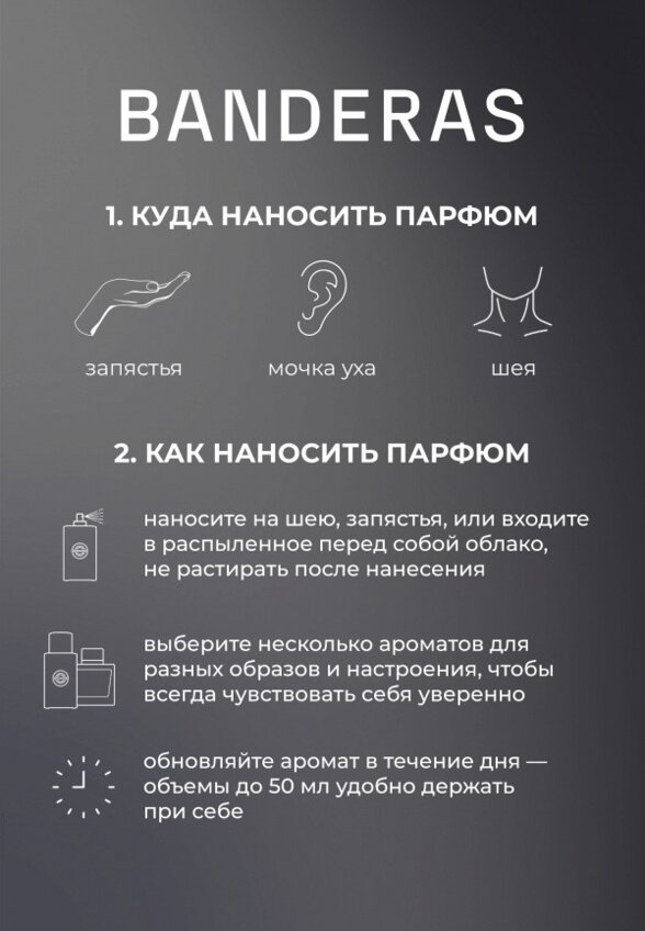 Туалетная вода Antonio Banderas