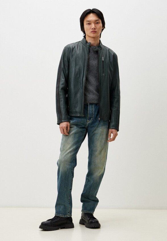 Куртка кожаная Jorg Weber