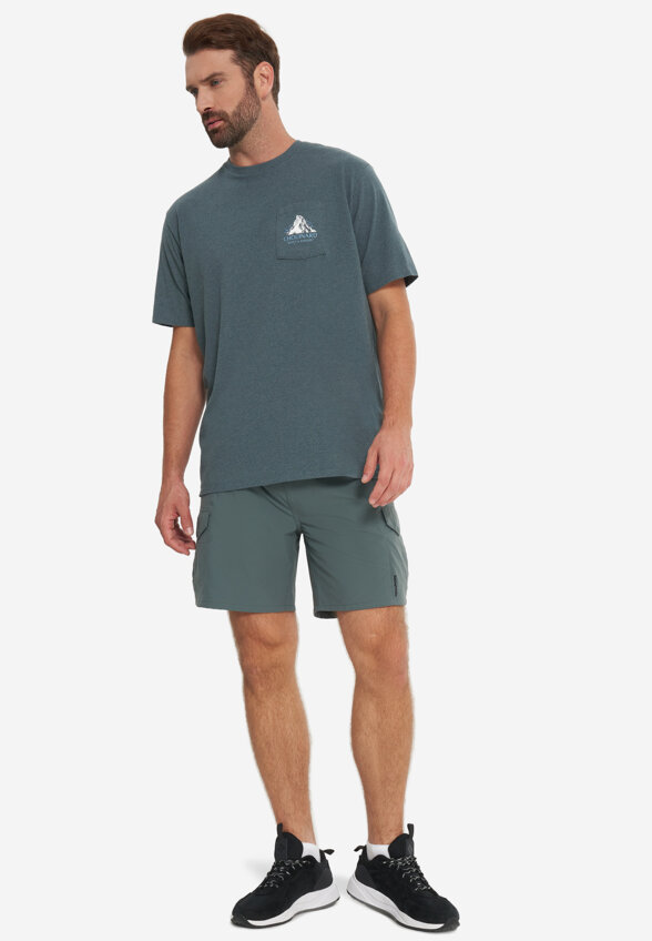 Футболка мужская Patagonia Chouinard Crest, Зеленый