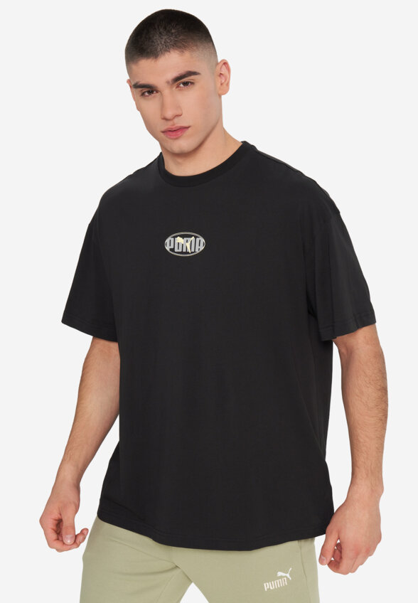 Футболка мужская PUMA Ess Logo Lab, Черный