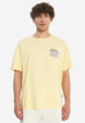 Футболка мужская оверсайз Quiksilver World Force, Желтый2  - превью