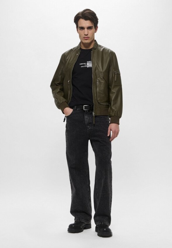 Куртка кожаная Ice Play