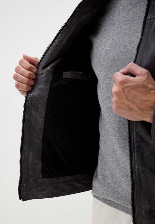 Куртка кожаная Jorg Weber