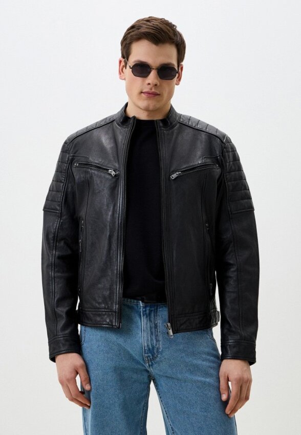 Куртка кожаная Jorg Weber