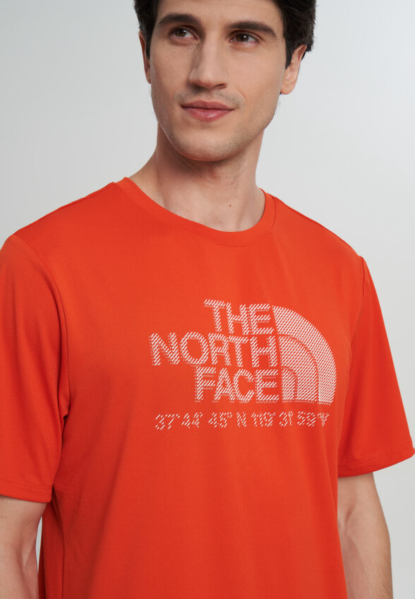 Футболка мужская The North Face 24/7, Красный