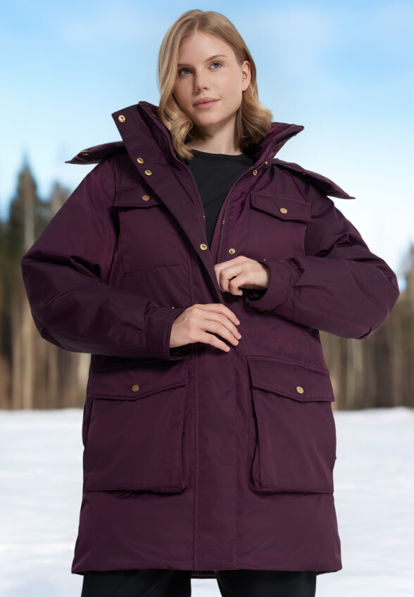 Пуховик женский Cordillero, Синий