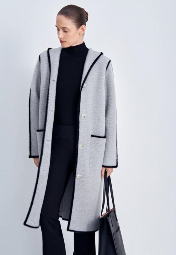 Пальто однобортное Finn Flare