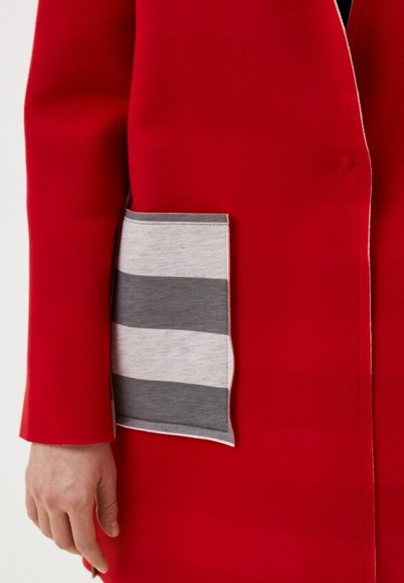 Пальто однобортное Vera Lapina