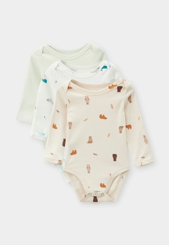 Боди 3 шт. Carrot