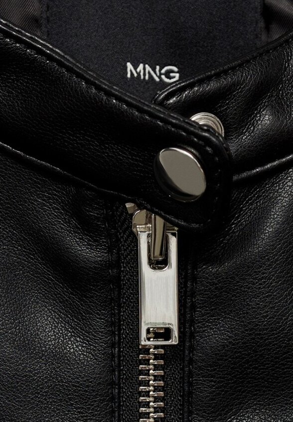 Куртка кожаная Mango