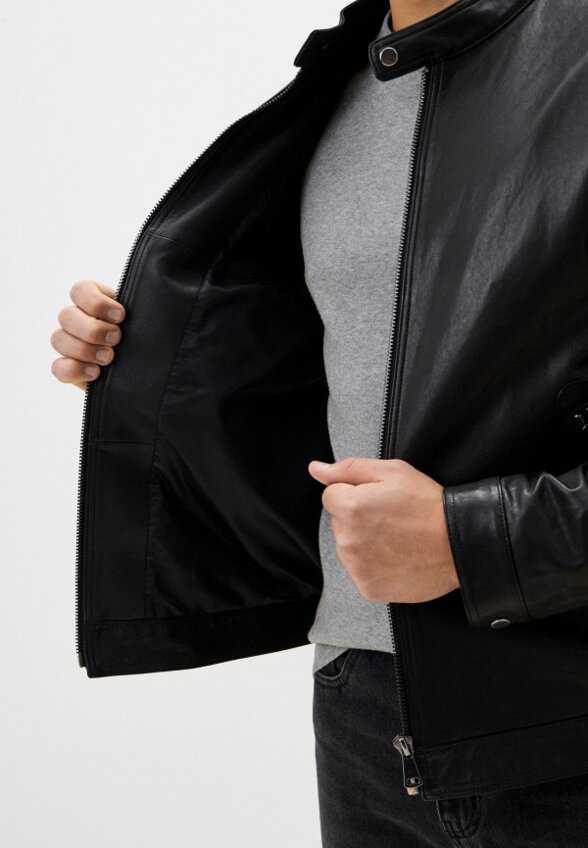 Куртка кожаная Jorg Weber