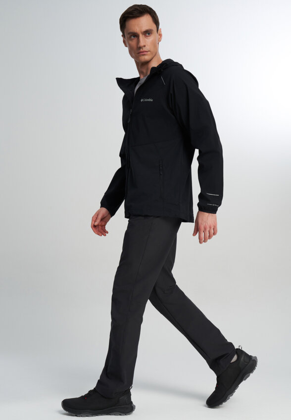 Ветровка мужская Columbia Columbia Tech II Wind Full Zip, Черный