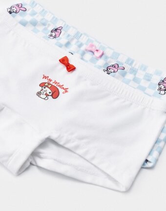 Набор из 2 трусов-шортиков с принтом Hello Kitty My Melody для девочек детям