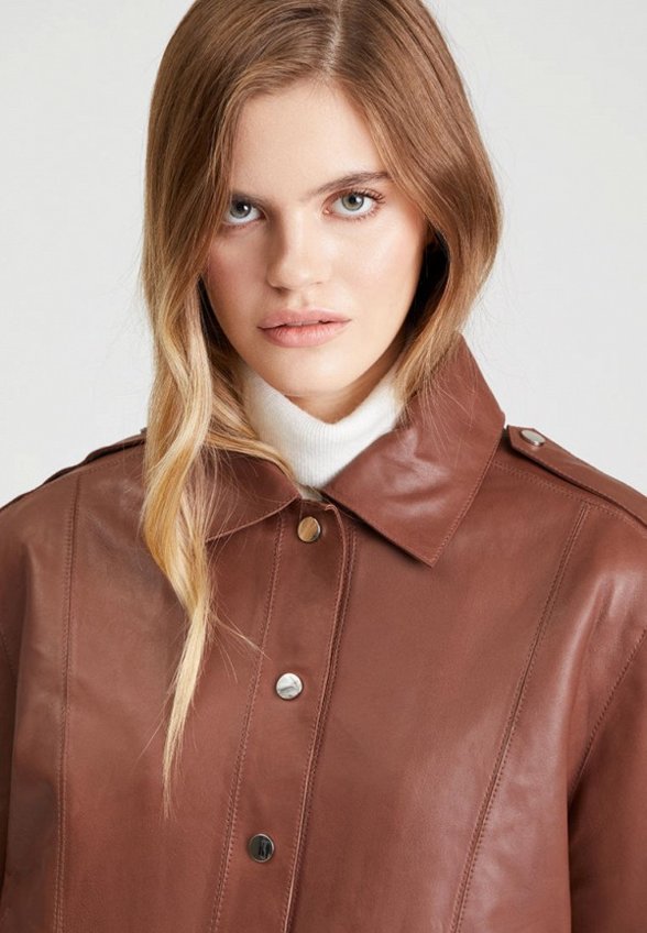 Куртка кожаная To Be Blossom