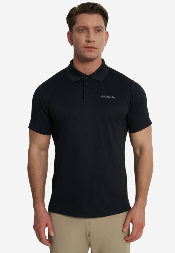 Поло с коротким рукавом мужское Columbia Utilizer Polo, Черный