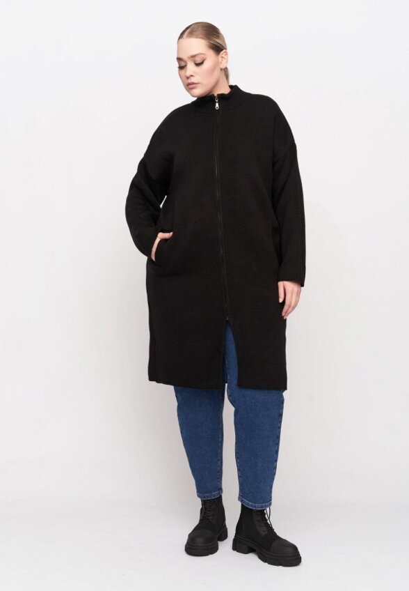 Пальто однобортное Артесса