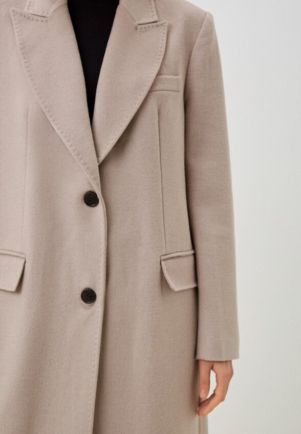 Пальто однобортное Lusio