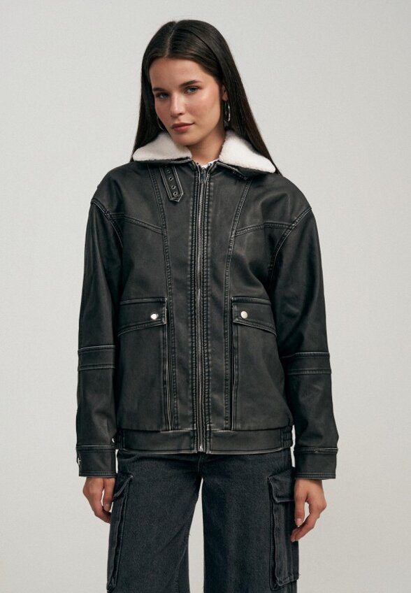 Куртка кожаная Твое