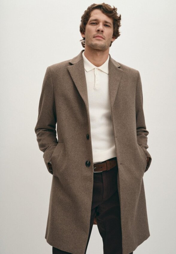 Пальто однобортное 20Line