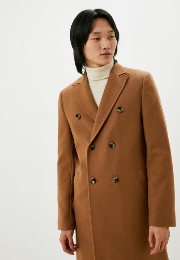 Пальто двубортное Berkytt