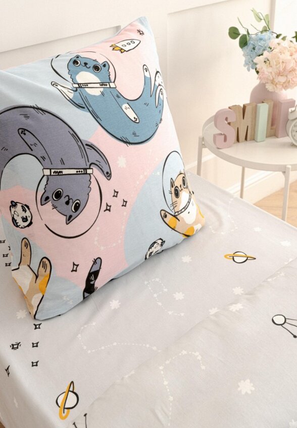 Постельное белье 1,5-спальное Павлина