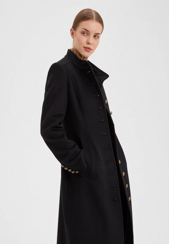 Пальто однобортное N.O.M.I