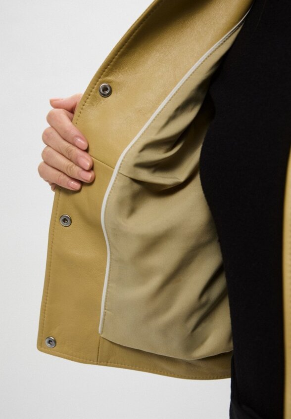 Куртка кожаная Boss