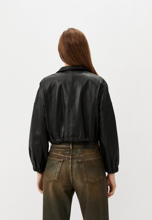 Куртка кожаная Serge Pariente