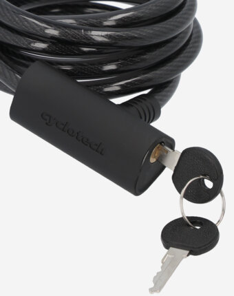 Замок велосипедный с ключами Cyclotech CLK-5, Черный