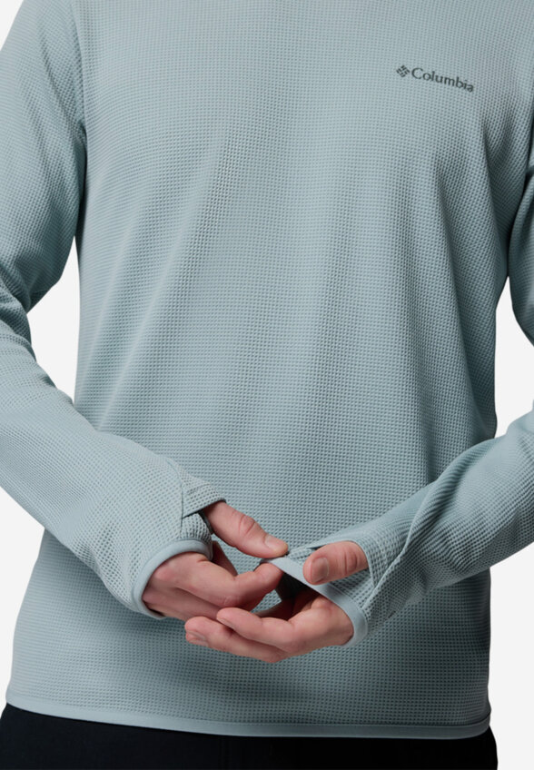 Лонгслив мужской Columbia Tech Trail Utility Warm Ls Crew, Голубой