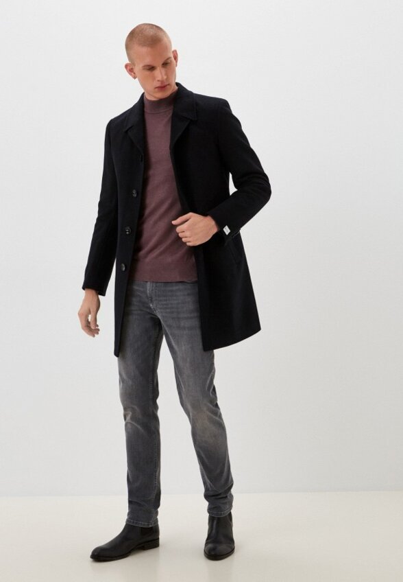 Пальто однобортное Berkytt