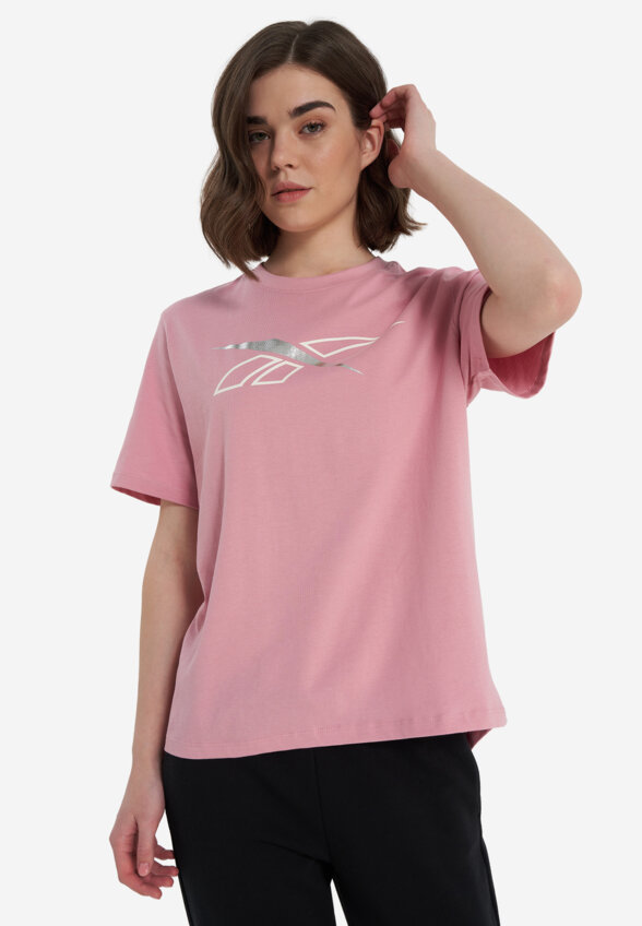 Футболка женская Reebok Brielle Crew, Бежевый