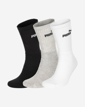 Носки PUMA Outlets, 3 пары, Белый женщинам