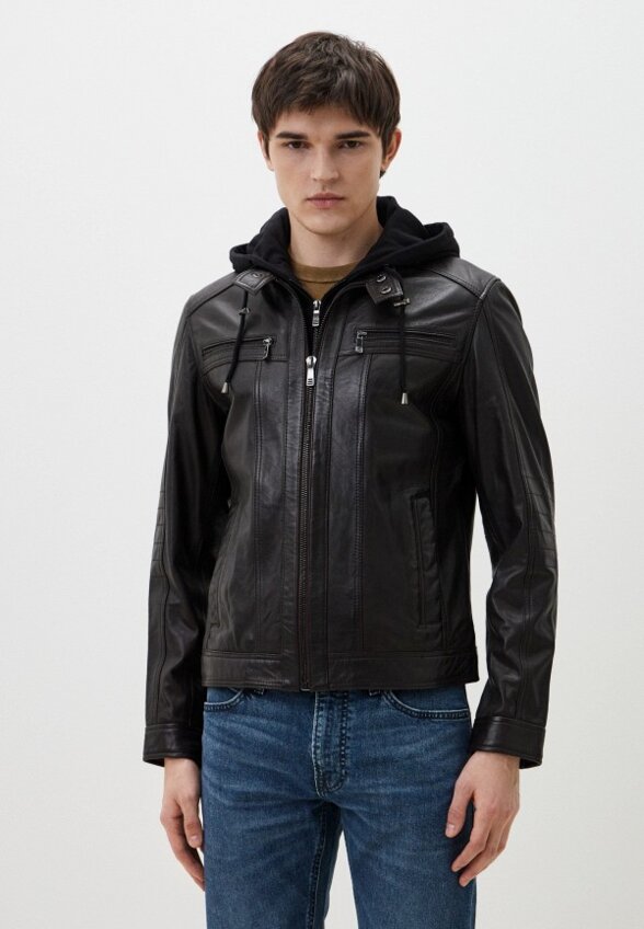 Куртка кожаная Jorg Weber