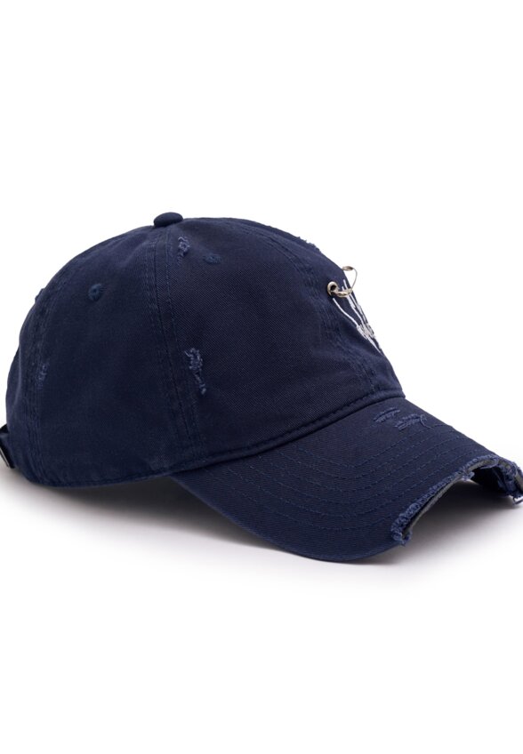 Кепка F | х VK Ripped Dark Blue FABLE