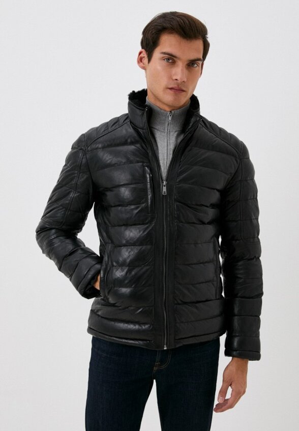 Куртка кожаная Jorg Weber