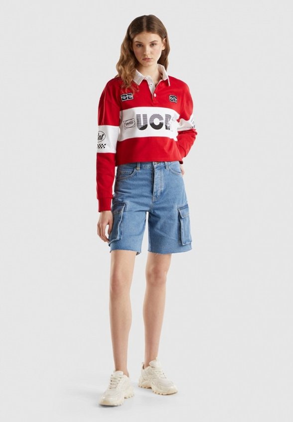 Шорты джинсовые United Colors of Benetton