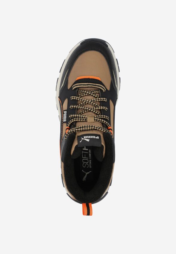 Кроссовки утепленные детские PUMA Evolve Trail WTR, Коричневый