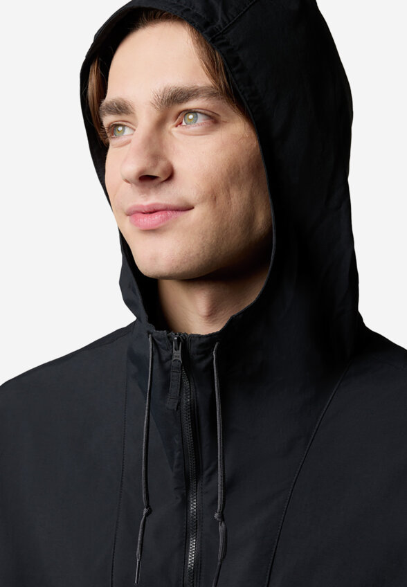 Ветровка мужская Columbia Spire Valley Hooded Windbreaker, Черный