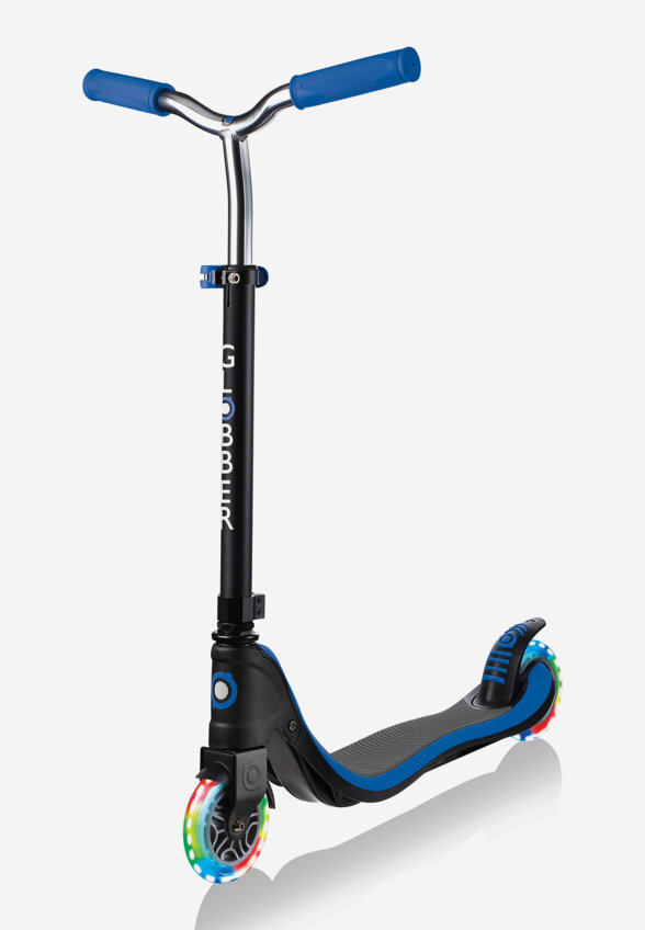 Самокат детский Globber Flow 125 Lights, Черный