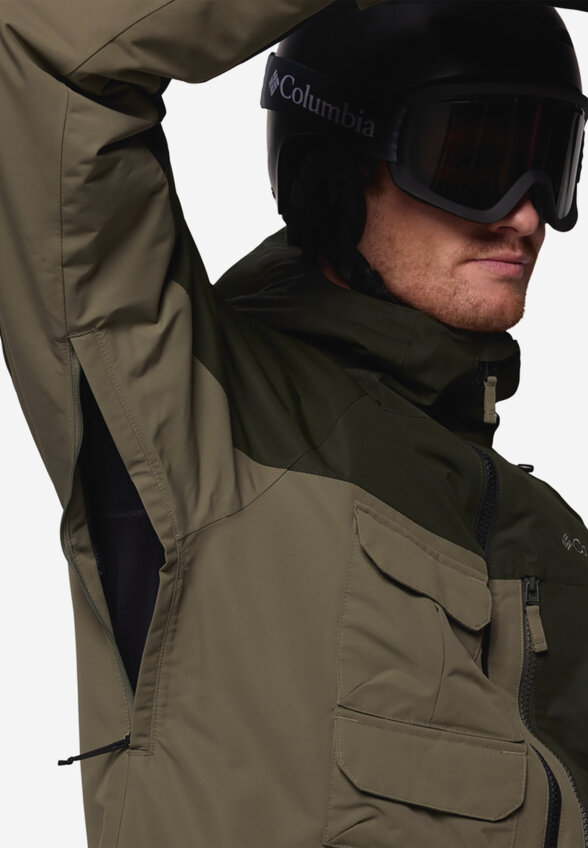 Куртка горнолыжная мужская Columbia Coreshot Jacket, Зеленый