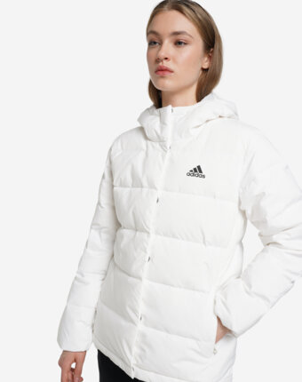 Пуховик женский adidas Helionic, Белый женщинам