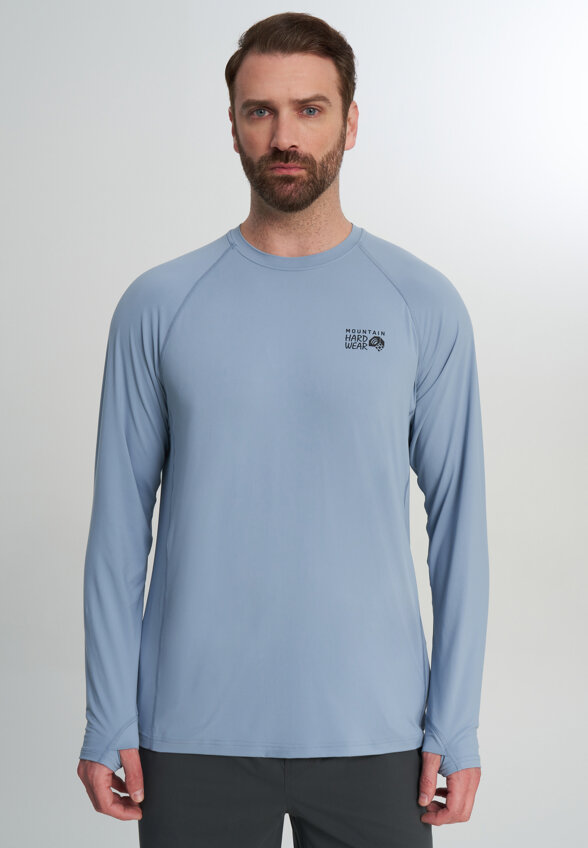 Лонгслив мужской Mountain Hardwear Crater Lake Long Sleeve Crew, Синий