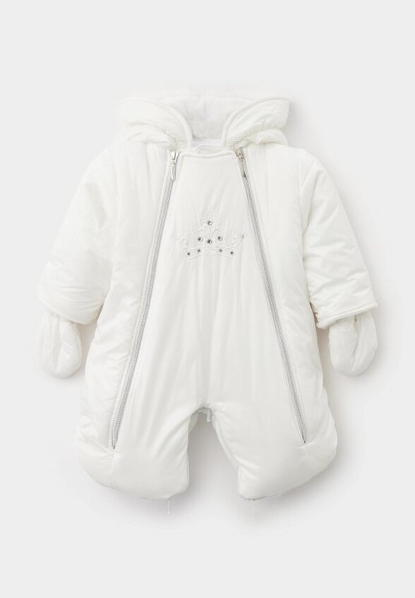 Комбинезон утепленный, варежки и пинетки Pilguni