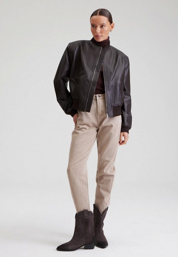 Куртка кожаная To Be Blossom