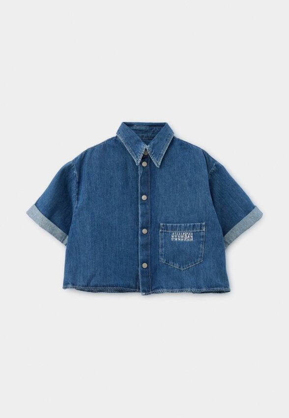 Рубашка джинсовая MM6 Maison Margiela Paris