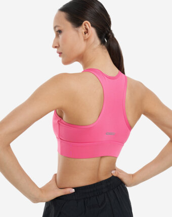 Топ бра спортивный Demix ActiveMove Essentials Longline, Розовый женщинам