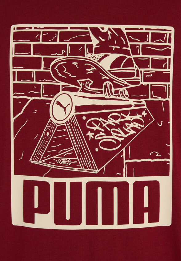 Футболка для мальчиков PUMA ESS+ Mid 90s Graphic, Красный
